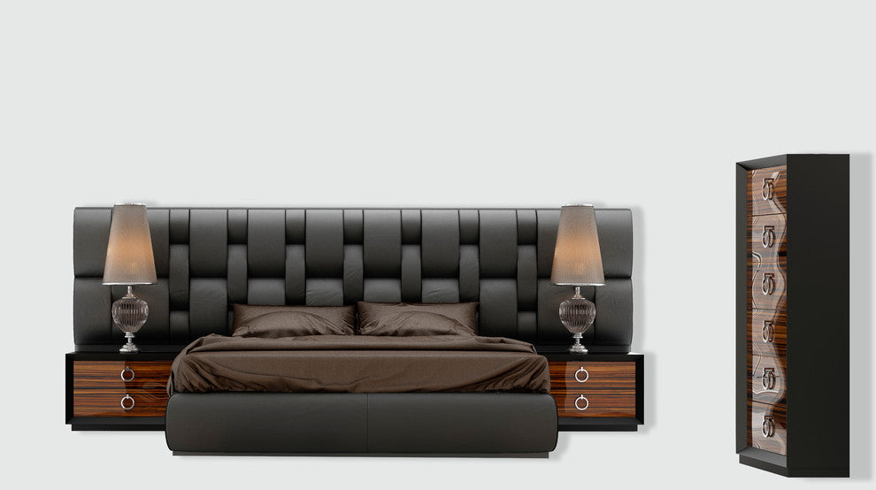 Klass 112 Bed, King With Nightstand