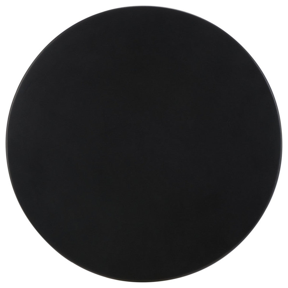 Safavieh Ivitrio Round Accent Table, Black