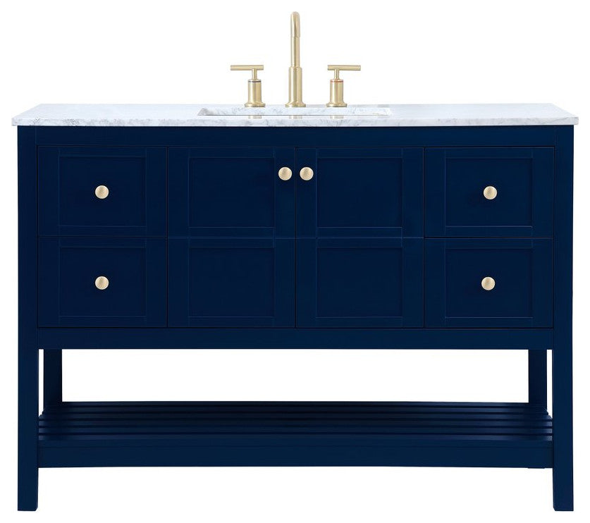 Elegant VF16548BL 48"Single Bathroom Vanity, Blue