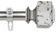 Brielle 1" Diameter Curtain Rod, Satin Nickel, 120-170"