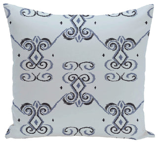 On The Line Geometric Print Pillow, Washed Out, 18"x18"