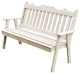 Cedar Royal English Bench, Unfinished, 4 Foot