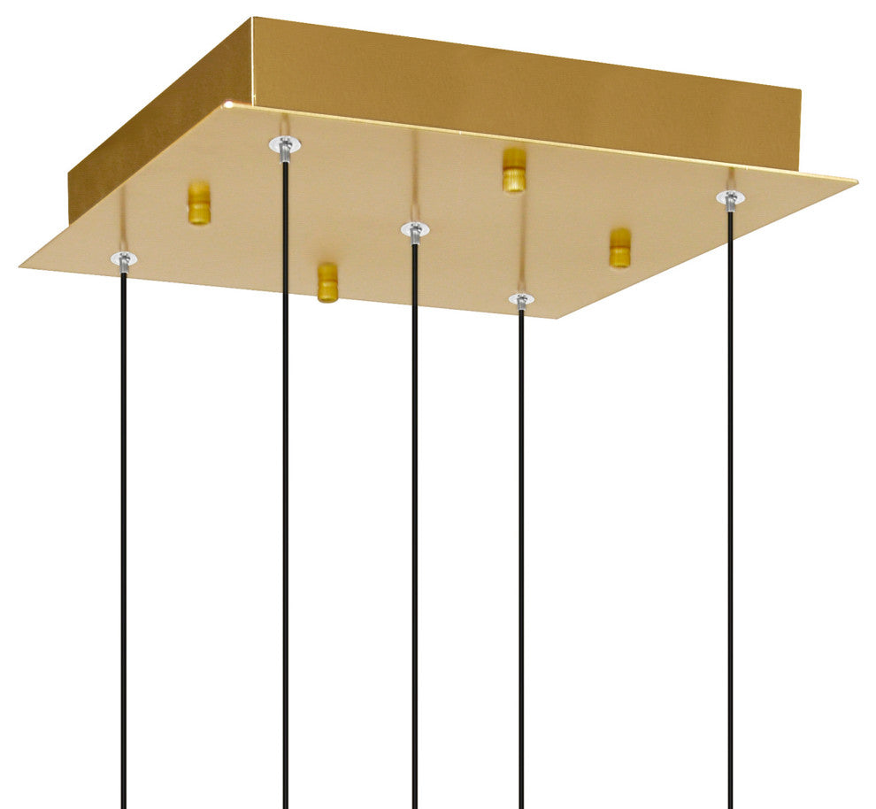 Greta Integrated LED Brass Mini Pendant