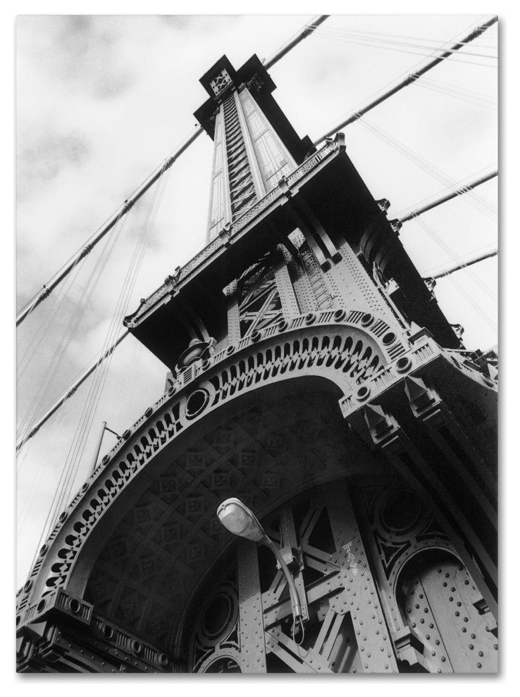 'Manhattan Bridge Detail' Canvas Art by Chris Bliss