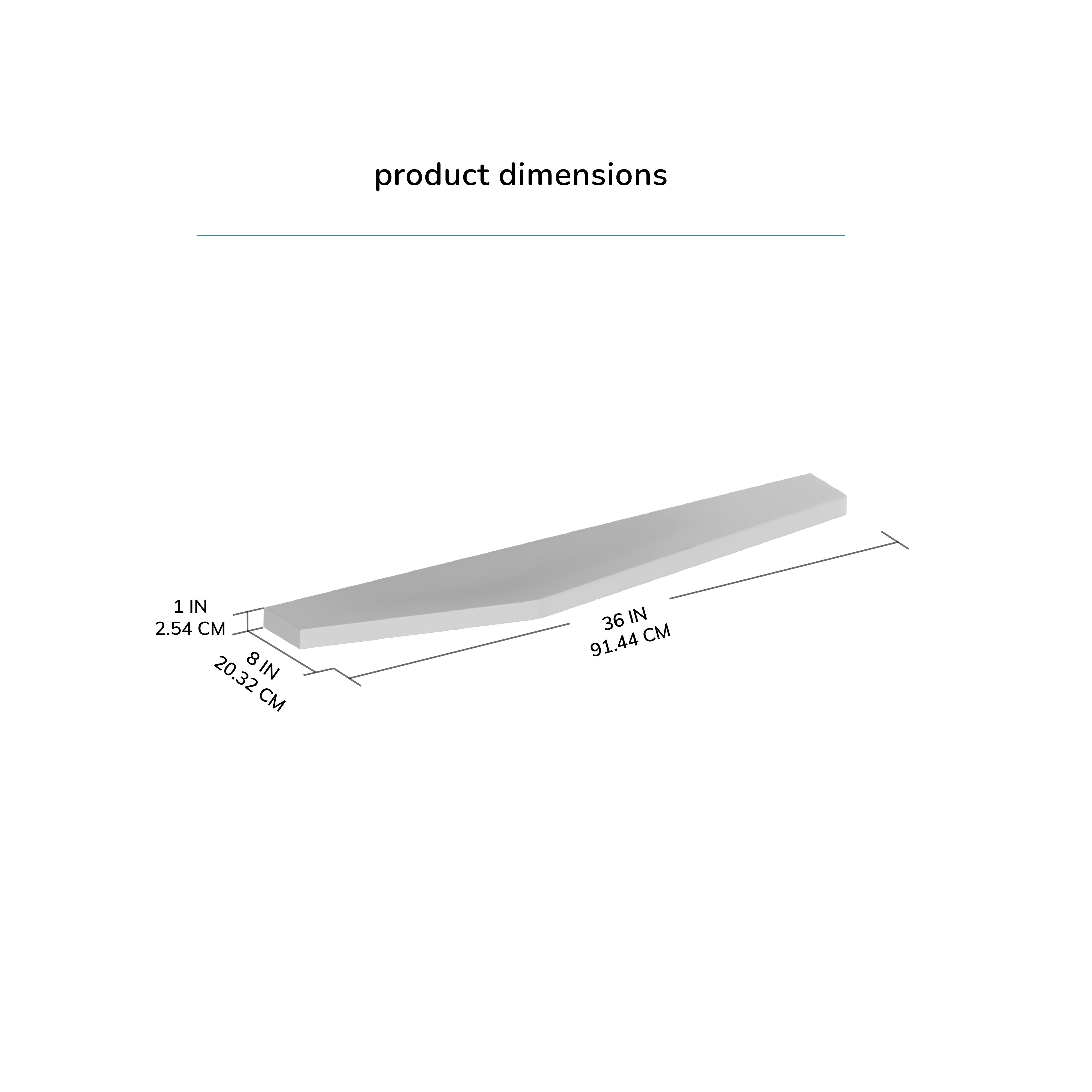 Lonny Wall Mounted Shelves, Walnut