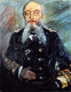 Lovis Corinth Portrait of Admiral Alfred von Tirpitz Gallery Wrapped Canvas