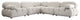 Paloma 5PC Modular 111" Corner Sectional