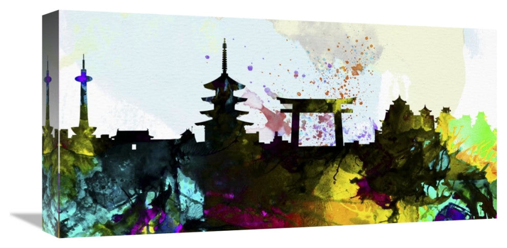 "Kyoto City Skyline" Fine Art Print