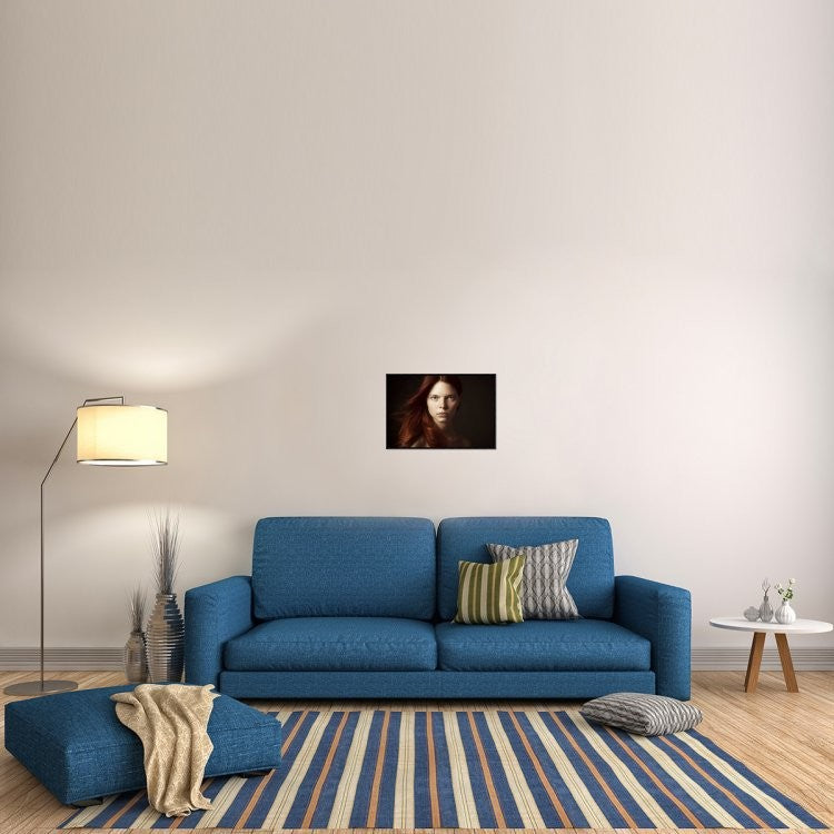 "Untitled" Framed Canvas Giclee by Danil Rudoy, 23x16"