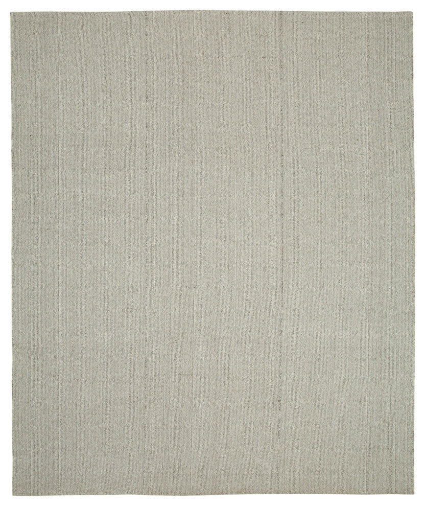 Rug N Carpet - Handmade Turkish 10' 4'' x 12' 6'' Flatweave Wool Kilim Rug