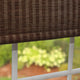 Samoa Premium Single Roller Window Shade, Chocolate, 33"
