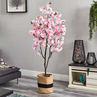 Lifestyle image: another real-environment view of the tree in a room, demonstrating context and size.