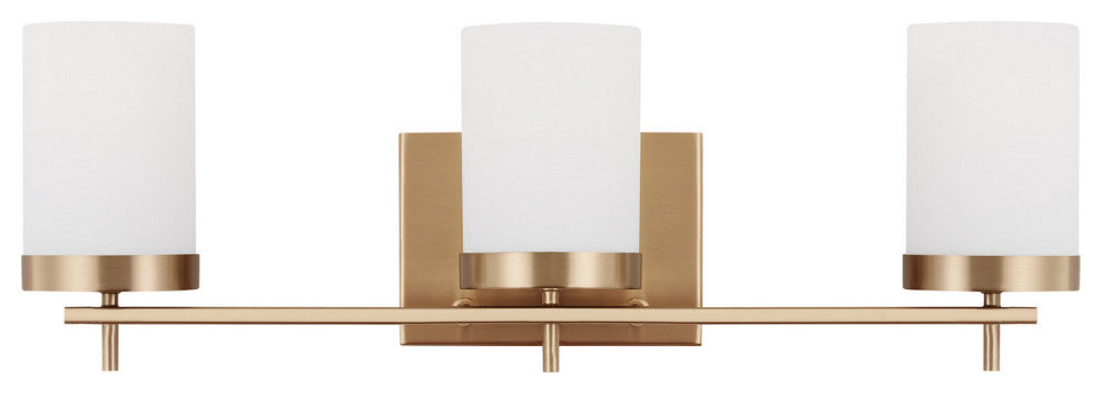 Visual Comfort Studio 4490303-848 3-Light Bath, Zire