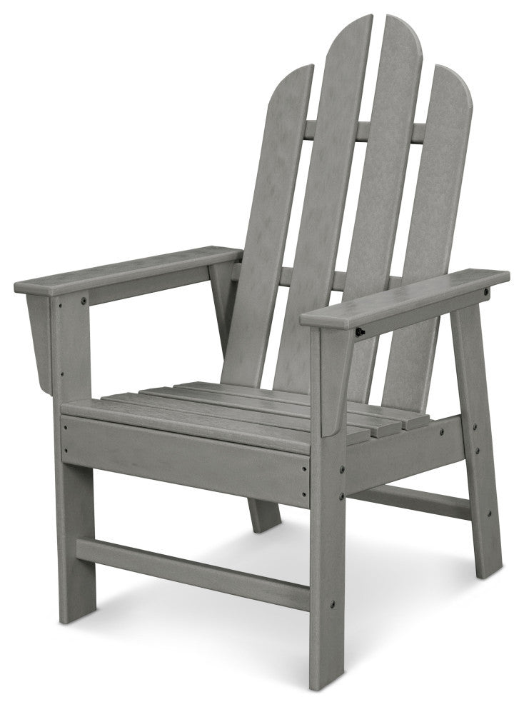 Polywood Long Island Dining Chair, Slate Gray