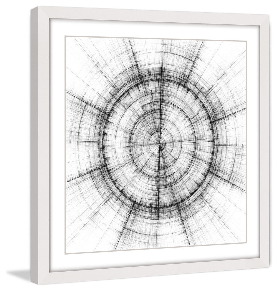 "Torqued Motion" Framed Art Print