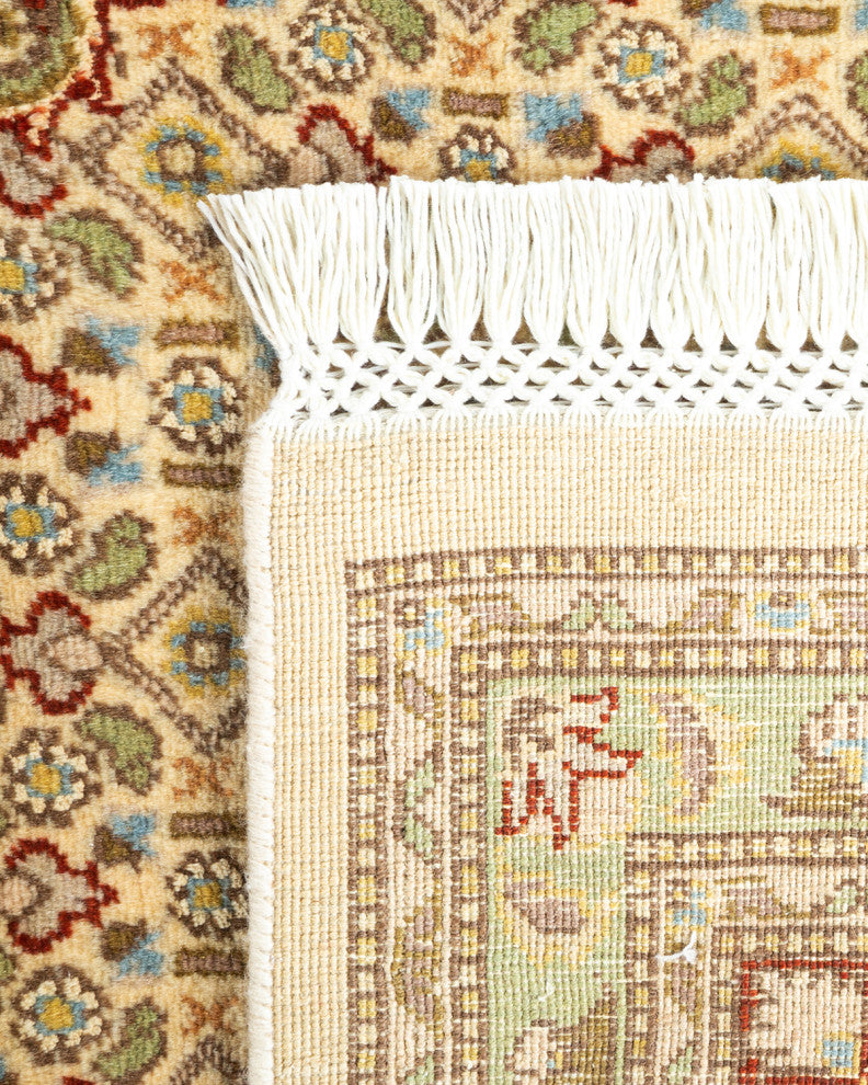 Kyauktaw One-of-a-Kind Hand-Knotted Area Rug Ivory, 6'8"x10'1"