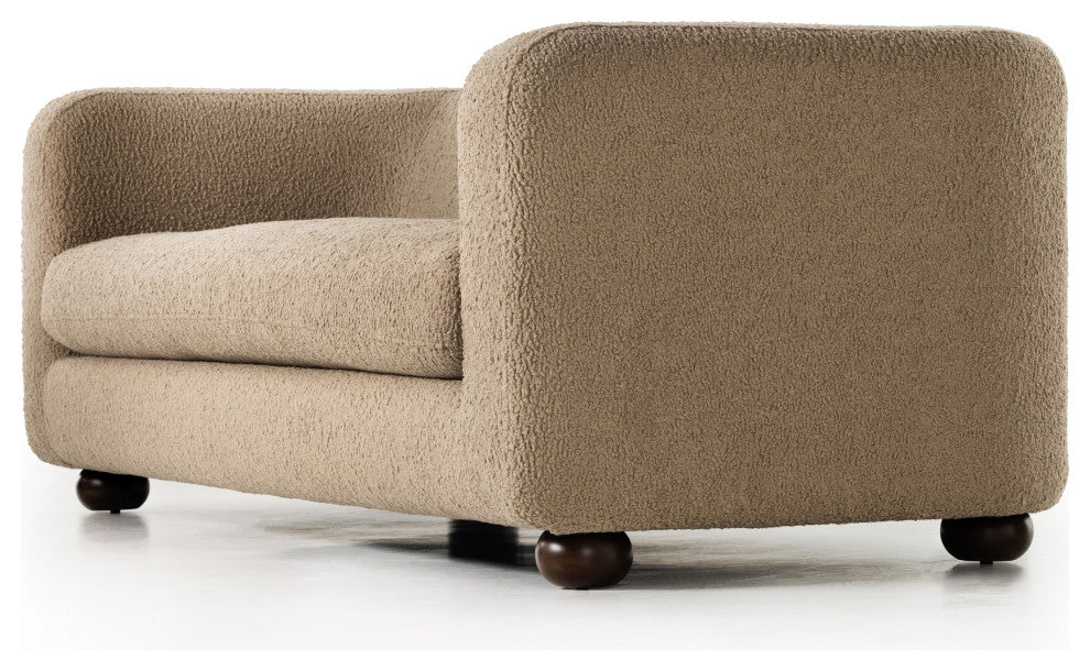 Gidget Sofa, 84", Sheepskin Camel