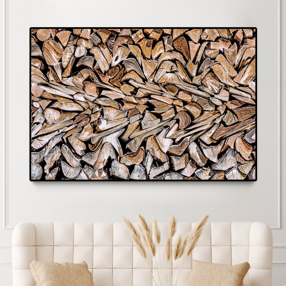 "Pearson - Against The Grain" Oversized Framed Canvas, 40" x 60"
