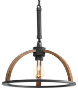 Progress Lighting 1-60W Medium Pendant, Gilded Iron