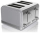 Swan ST19020GRN Retro 4 Slice Toaster, Gray