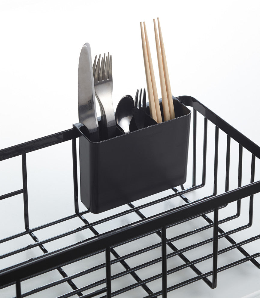 Tower Wire Dish Drainer Rack, Black