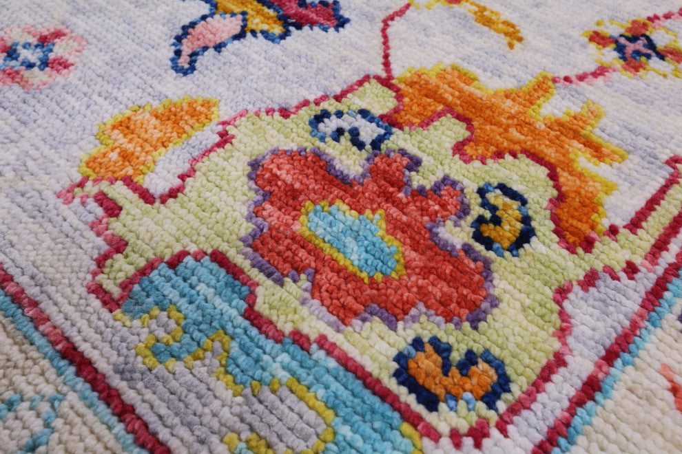 9' 2" X 12' 0" Turkish Oushak Handmade Wool Rug - Q14797