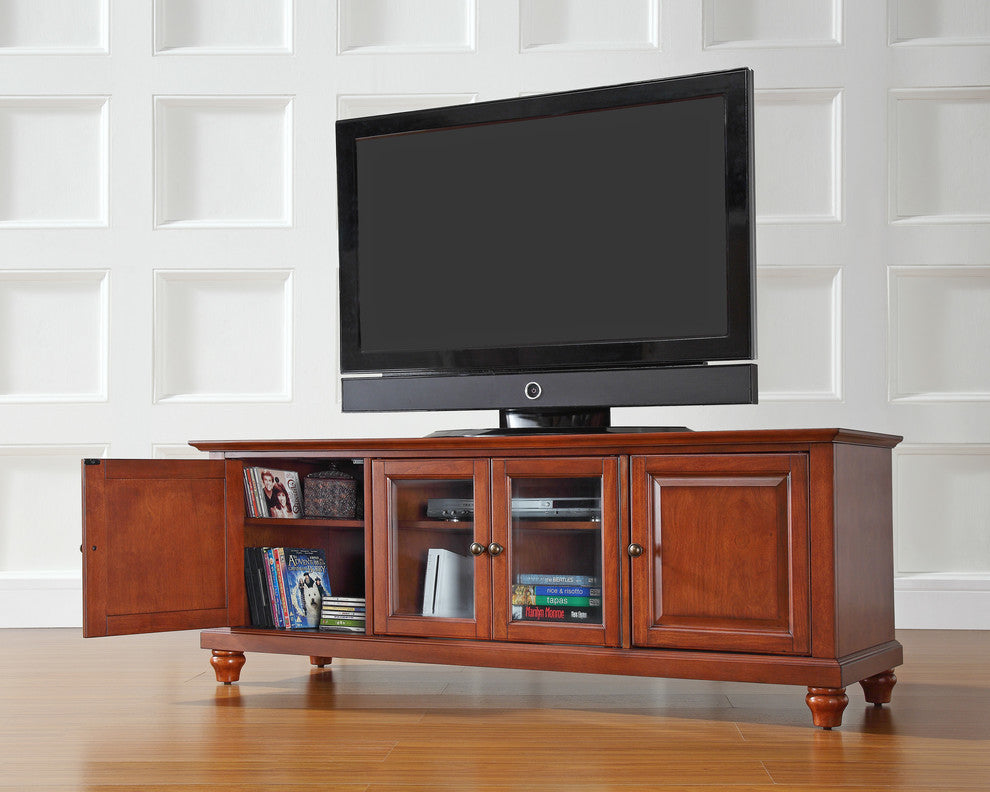 Cambridge 60" Low ProfileTV Stand, Classic Cherry Finish