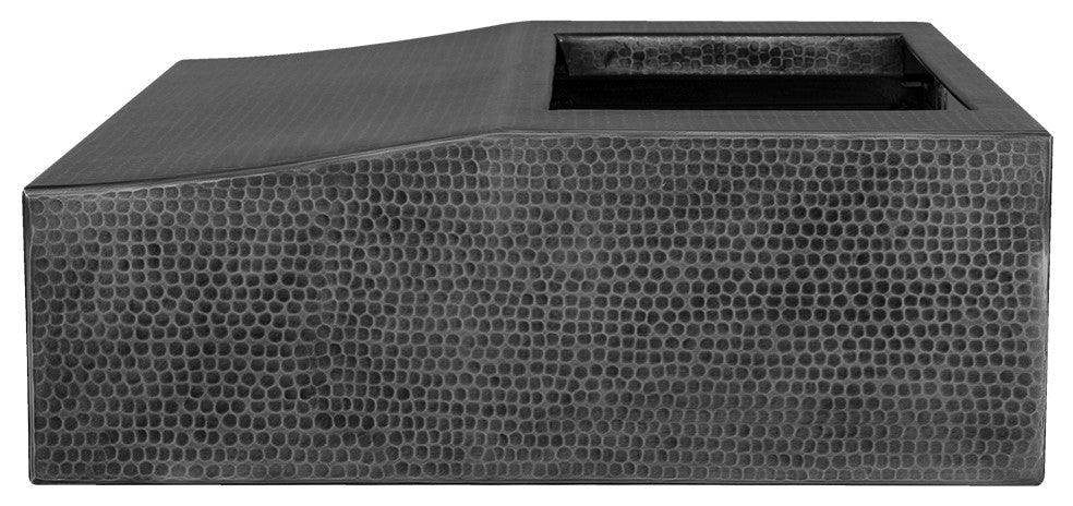 30" 735 CFM Hammered Zinc Under Cabinet Range Hood With Screen Filters