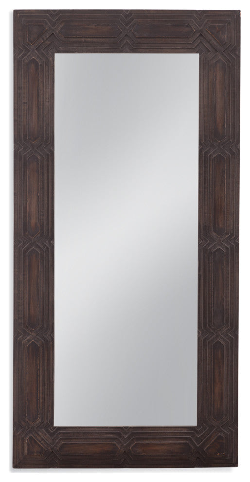 Bazar Floor Mirror - Black