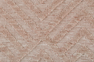 Weave & Wander Oliena Modern Art Deco Rug, Blush, 9'6"x13'6"