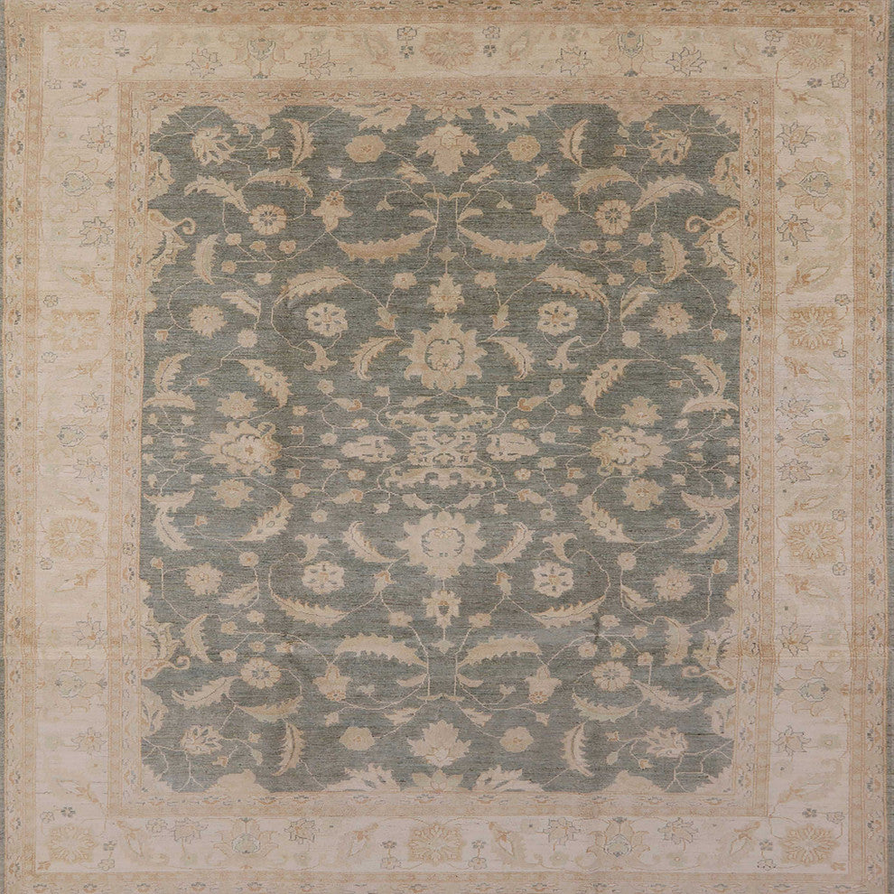 Ahgly Company Indoor Square Mid-Century Modern Area Rugs, 4' Square