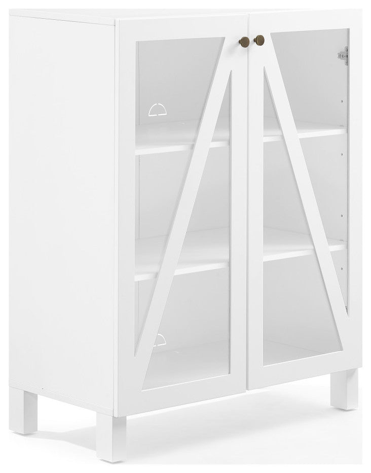 Cassai Stackable Storage Pantry White