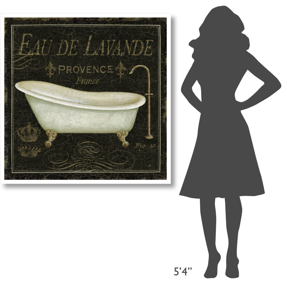 "Bain de Luxe I" Digital Paper Print by Daphne Brissonnet, 42"x42"