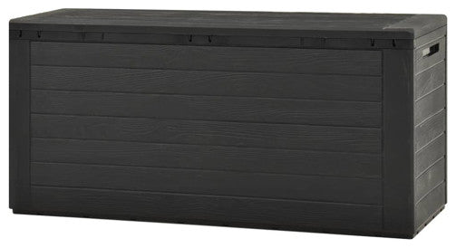 vidaXL Outdoor Storage Box Deck Box with Lid Outdoor Patio Cabinet Anthracite