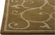 Hand Tufted Olive Green New Zealand Wool Area Rug, 5''6"x7''10"