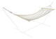 31"x78" Tan Netting Lattice Pattern Hammock With Wooden Bars
