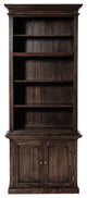 Black Wash Bookshelf Hutch