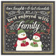 "Winter Wonderland II" Digital Paper Print by Janelle Penner, 32"x32"