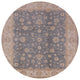 Ahgly Company Indoor Round Mid-Century Modern Area Rugs, 3' Round