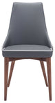Moor Dining Chair, Set of 2 Dark Gray