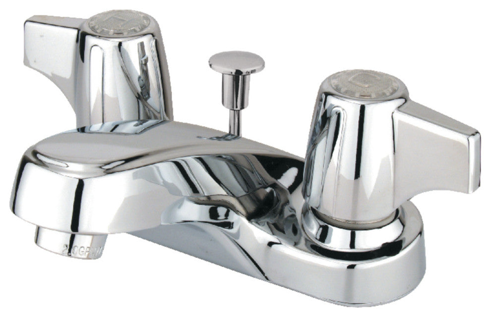 Kingston Brass 4" Centerset Bathroom Faucet, Polished Chrome