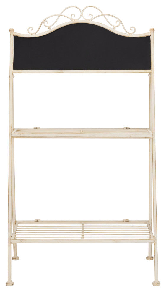 Safavieh Natum Outdoor Plant Stand Pearl White