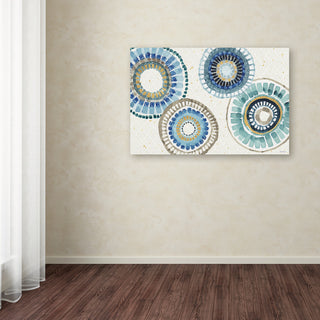Lisa Audit 'Indigold XXV' Canvas Art, 19"x12"