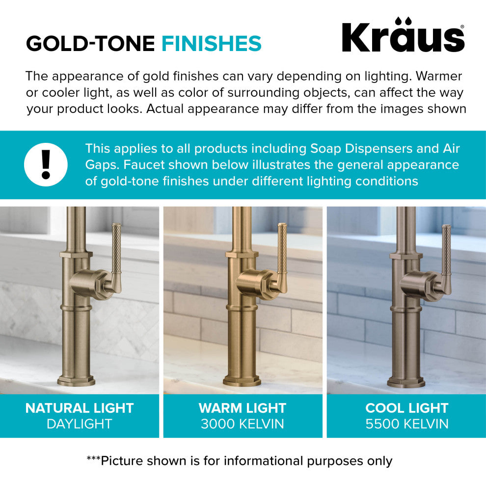 KRAUS Oletto Touchless Sensor Bridge Kitchen Faucet w Pulldown Sprayhead SFACB