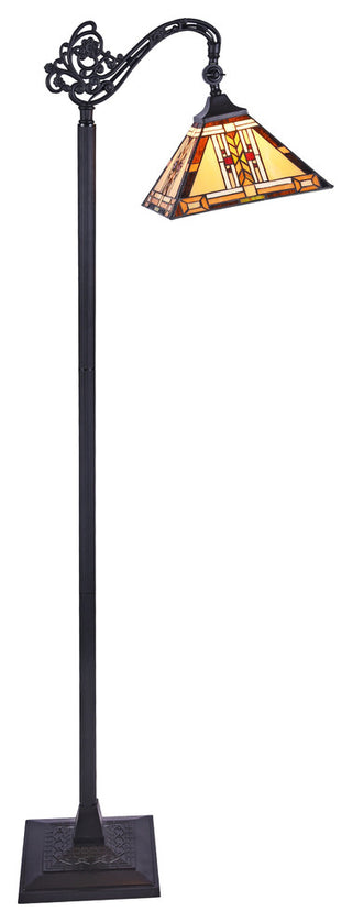 Gode 1-Light Reading Floor Lamp 11"