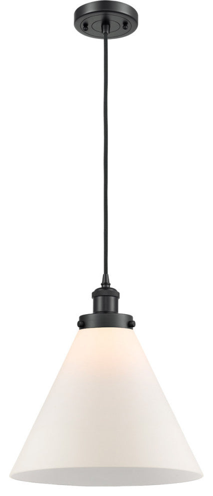 Innovations Lighting 916-1P-BK-G41-L X-Large Cone 1 Light Mini Pendant