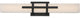 Nuvo Grill LED Double Wall Sconce Light Fixture, Aged Bronze