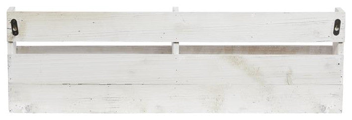 Brown Farmhouse Wall Wine Rack