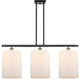 Innovations 516-3I-BAB-G111-L 3 Light Island Light, Black Antique Brass