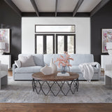 Uttermost - 23853-R - Sofa - Refuge - Light Cloud Blue